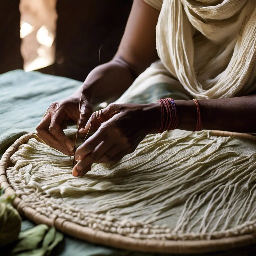 773497_A serene, sunlit artisan studio in India. Skilled _xl-1024-v1-0